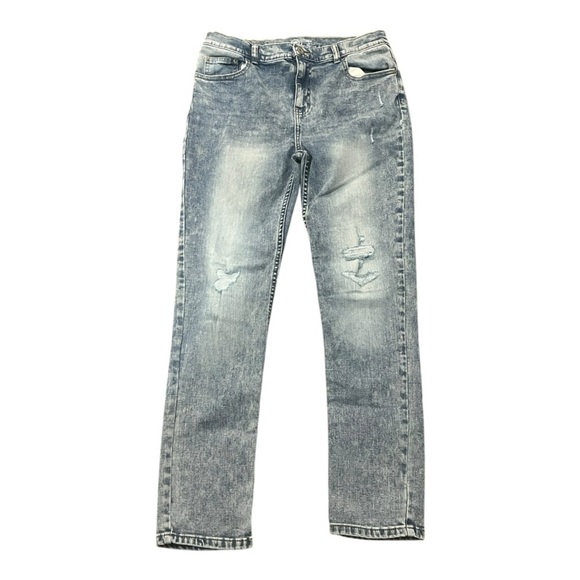 Wonder Nation bundle - size 18 slim dark grey distressed and blue EUC - Picture 3 of 9